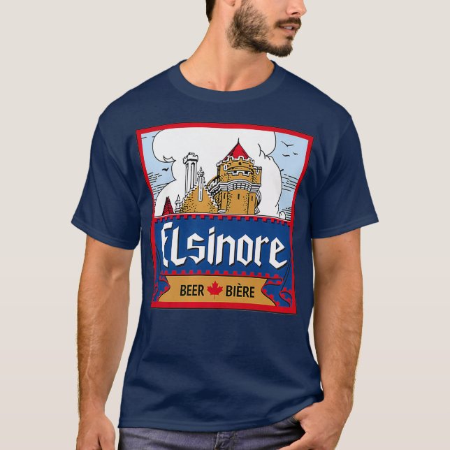 Elsinore Craft Beer Brewing Graphic T-Shirt (Vorderseite)