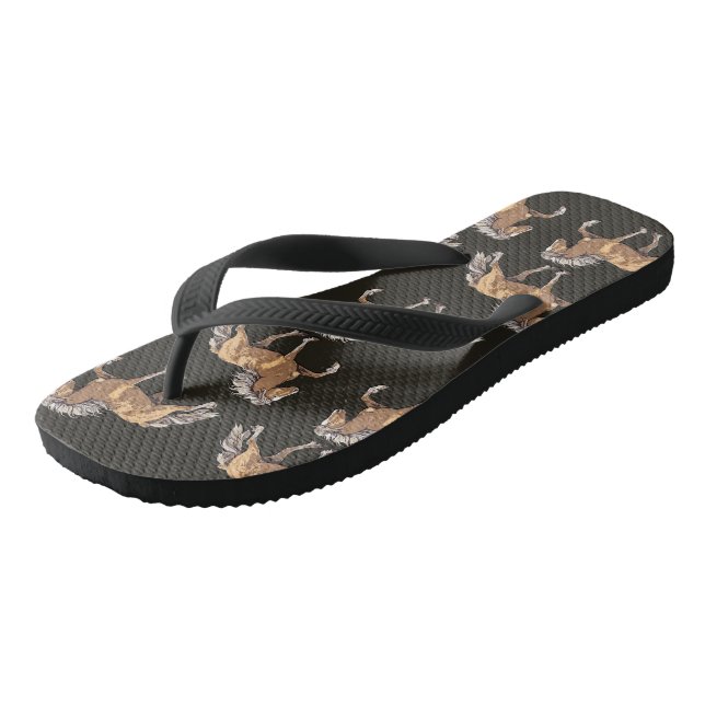 Elska Art Deco Flip Flops (Schrägansicht)