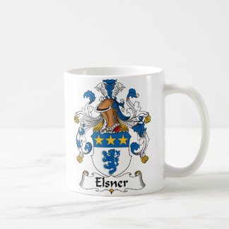 Elsner Familienwappen Kaffeetasse