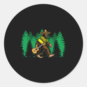 Elsquatcho Pancho Guardian of the Desert Bigfoot S Runder Aufkleber