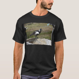 ELSTER-SCHWARZES U. WEISSES LÄNDLICHES QUEENSLAND T-Shirt