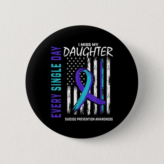 Eltern, die ich verzeihe, dass meine Tochter Selbs Button (Vorderseite)