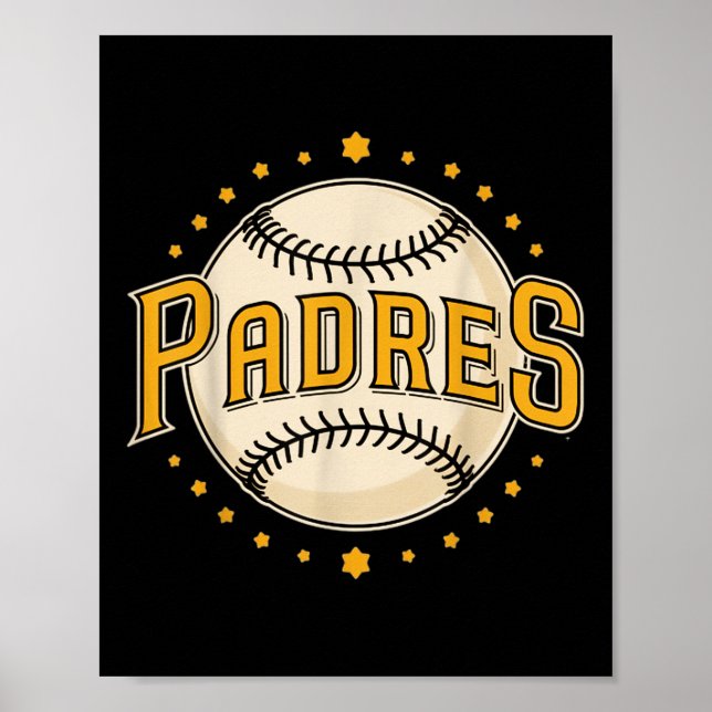 Eltern Name 90er Ich liebe Padres Personalisierter Poster (Vorne)
