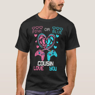 Eltern rosa oder blaue Cousin Liebe Sie Baby Gesch T-Shirt