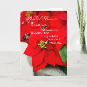 Eltern Weihnachten Poinsettia