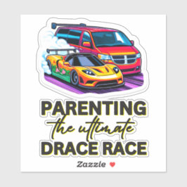 Elternschaft des ultimativen Drag Rennen | Collab  Aufkleber