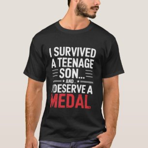 Elternschaft Teenager Mutter Vater überlebte Teena T-Shirt