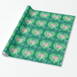 Elternsmaragdhochzeitsjahrestags-Fotoverpackung Geschenkpapier<br><div class="desc">Hochzeitstag-Packpapier im Grün. Personifizieren Sie dieses Jahrestagspapier mit Ihrem eigenen Foto- und Elternteilnamen und Jahrestagsjahr. Liest z.Z. zu einem fantastischen Mama-u. Vater-glücklichen Jahrestag 55 Jahre. Schöner Smaragdsteineffekt in einer Herzform druckte Grafiken 55. karminrotes Hochzeits-Jahrestagsverpackungspapierideal, um ein spezielles Geschenk für Ihre Eltern auf ihrem 55. Jahrestag oben einzuwickeln, der traditionsgemäß mit...</div>