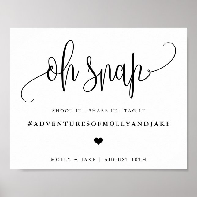 Elterntipp Jar Sign, Minimalistische Kalligrafie Poster (Vorne)