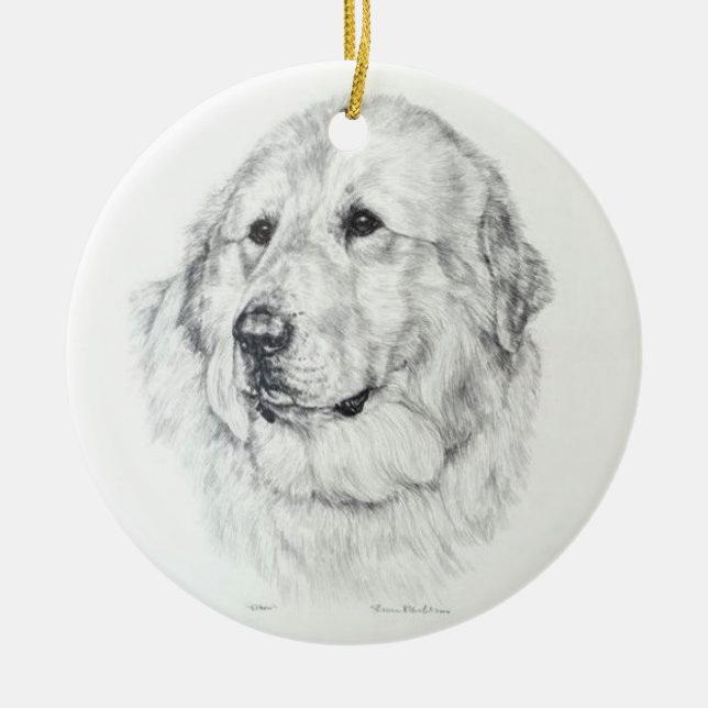 Elton Zeichnend Ornament (Vorne)