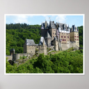 Eltz Castle, Wierscheim, Deutschland Poster