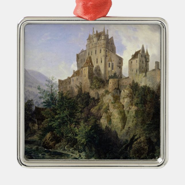 Eltz Schloss Ornament Aus Metall (Vorne)