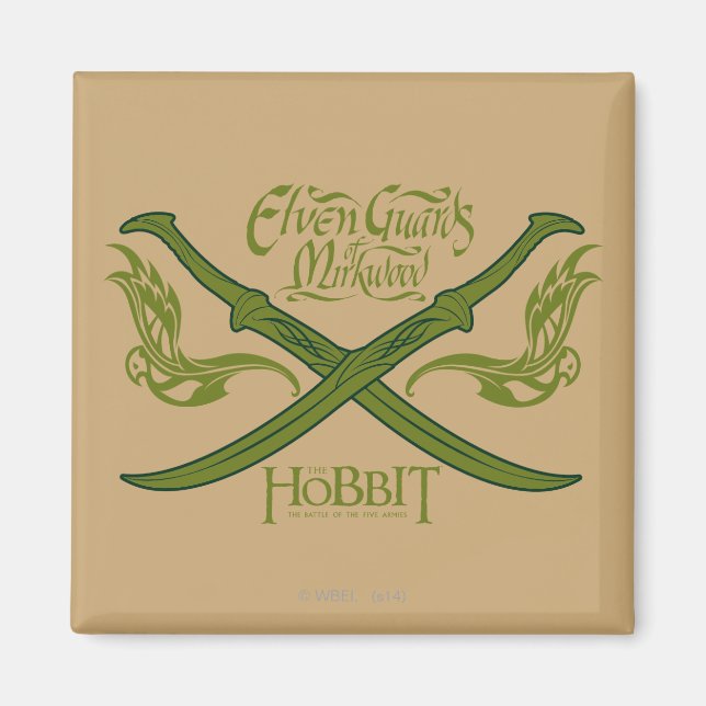 Elven Guards of Mirkwood Movie Icon Magnet (Vorne)