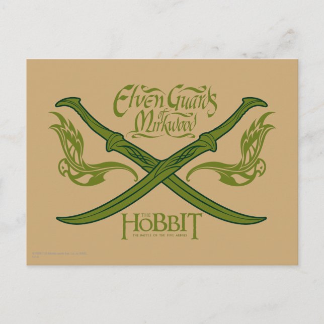 Elven Guards of Mirkwood Movie Icon Postkarte (Vorderseite)