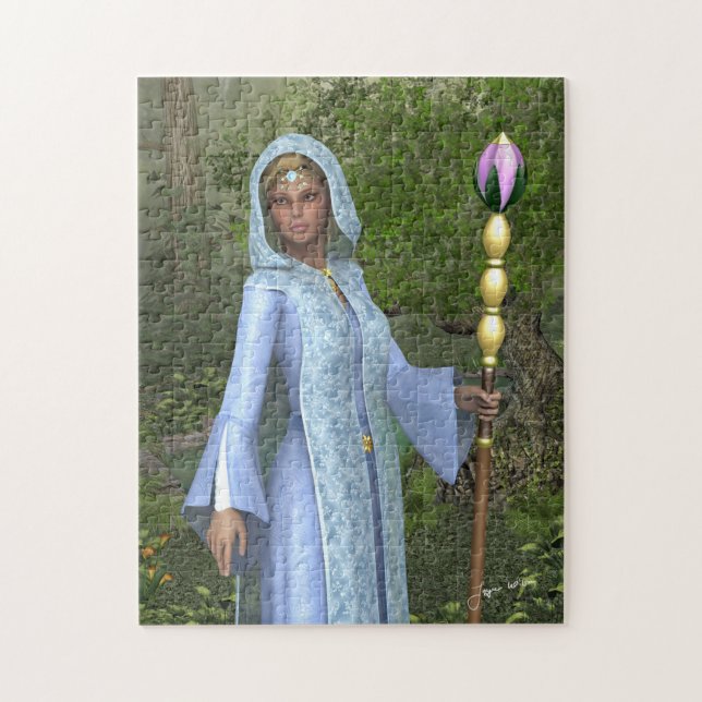 Elven Maiden Jigsaw Puzzle (Vertikal)