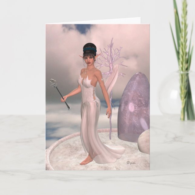 Elven Skies - Grußkarte Karte (Vorderseite)