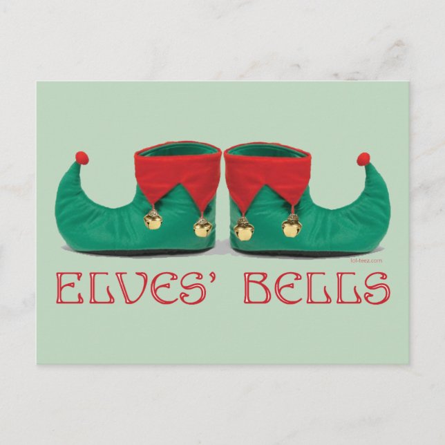 Elves' Bells Postkarte (Vorderseite)