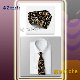 Elves, Butterflies and Masks 2 Krawatte