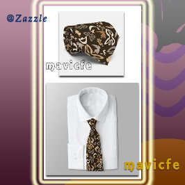 Elves, Butterflies and Masks 3 Krawatte