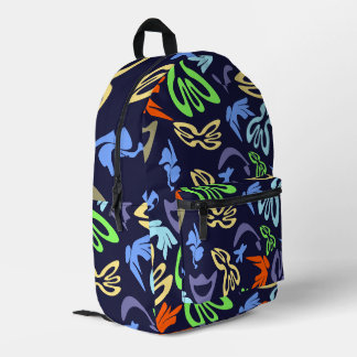 Elves, Butterflies and Masks 4 Bedruckter Rucksack
