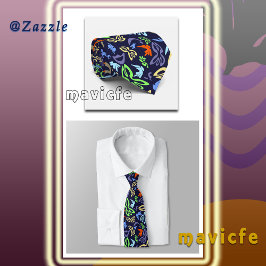 Elves, Butterflies and Masks 4 Krawatte