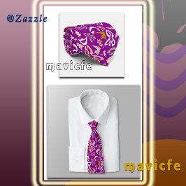 Elves, Butterflies and Masks 6 Krawatte