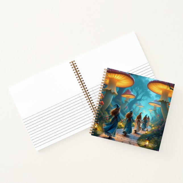 Elves Mushrooms Notizbuch (Innenseite)