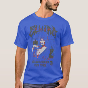 Elvira Herrin der Dunkelheit Collage Poster Horror T-Shirt