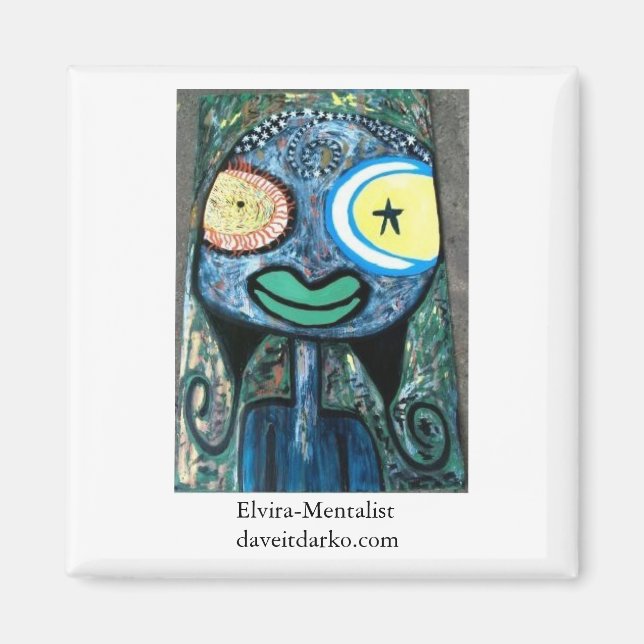 Elvira-Mentalist Magnet (Vorne)