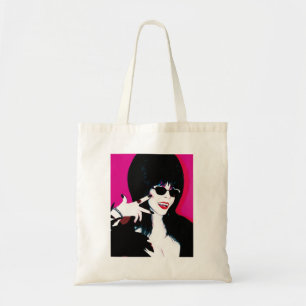 Elvira popart 1 tragetasche