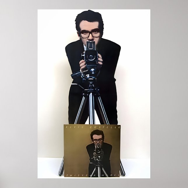 Elvis Costello 1978 This Years Model US Promo Poster (Vorne)