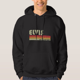 ELVIS Gift Name Personalisiert Funny Retro Vintag Hoodie