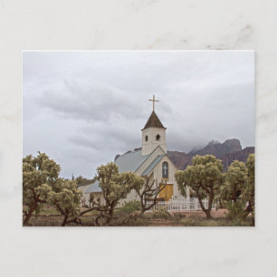 Elvis Kirche am Superstil Berge Postkarte