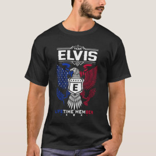 Elvis Name T Shirt - Elvis Eagle Lifetime Member G