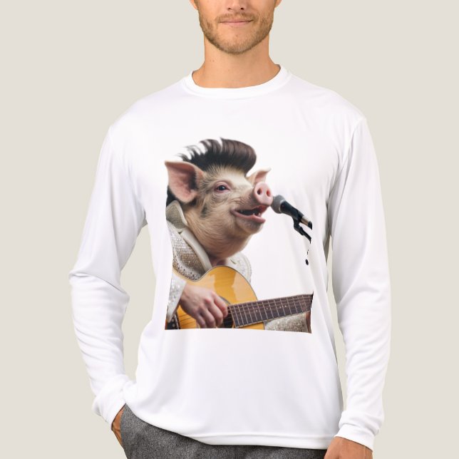 elvis pigley Tri-Blend shirt (Vorderseite)