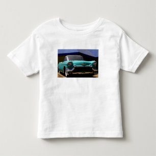 Elvis Presleys grüner Cadillac Cabrio in Kleinkind T-shirt