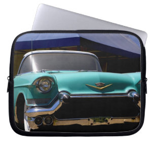 Elvis Presleys grüner Cadillac Cabrio in Laptopschutzhülle