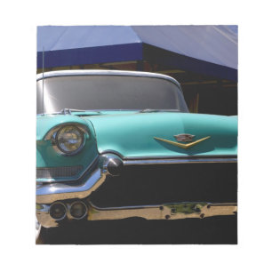 Elvis Presleys grüner Cadillac-Cabrio in Notizblock