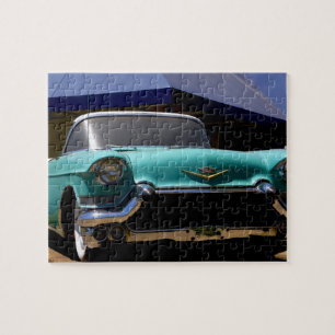 Elvis Presleys grüner Cadillac Cabrio in Puzzle
