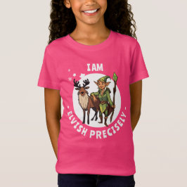 Elvish Precwise Kids Weihnachtself T-Shirt