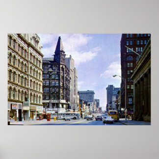 Elwood-Gebäude 1955 Poster