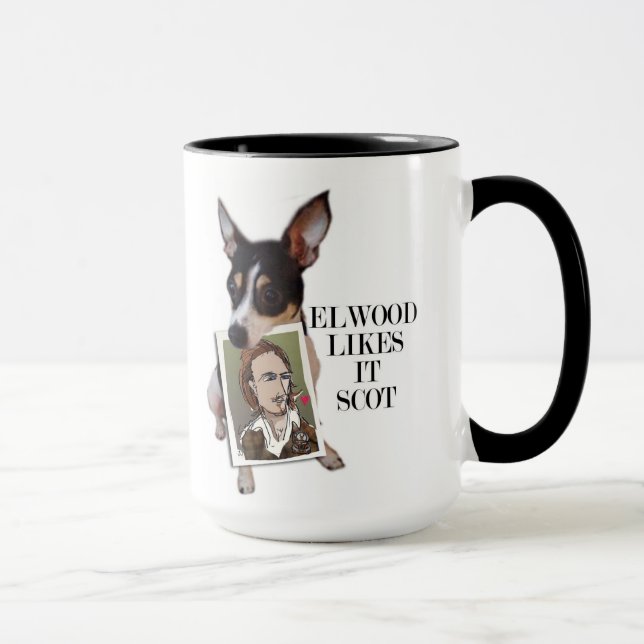 Elwood mag es Schotte-Tasse Tasse (Rechts)