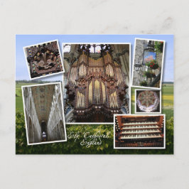 Ely Cathedral, UK Postcard Postkarte