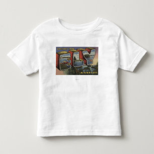 Ely, MinnesotaLarge Buchstabe ScenesEly, Mangan Kleinkind T-shirt