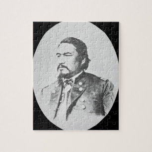 Ely Samuel Parker (1828-95) Seneca Leiter und Puzzle