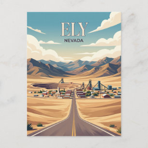 Ely USA Postkarte