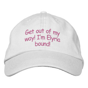 Elyria Bound Adjustable Hat Bestickte Kappe