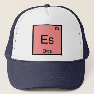 Elyse Name Chemie Element Periodensystem Truckerkappe