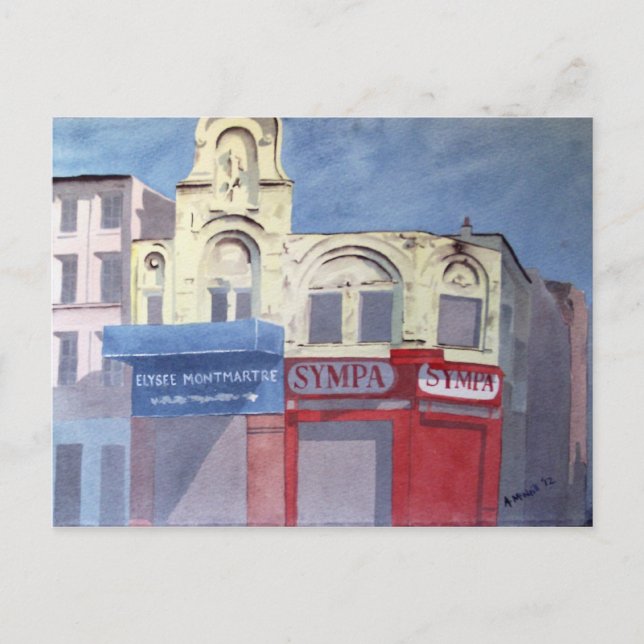 Elysee Montmartre Postkarte (Vorderseite)