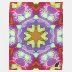 Elysium Kaleidoskop Fleece-Decke Fleecedecke